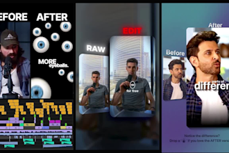 do short form viral video edit for tiktok videos, instagram reels, youtube short