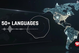 create natural ai voice over in 50 plus languages