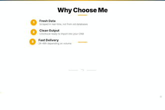 provide targeted google maps leads for your business niche