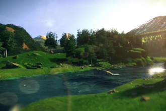 design realistic 3d game environment level design in unity and unreal engine