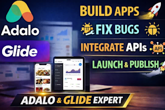 build, fix, and improve your adalo or glide app to perfection