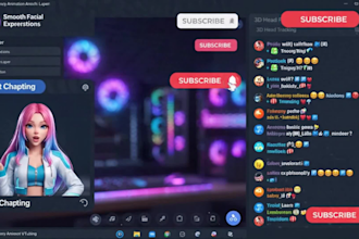 animate your vtuber for streaming and youtube videos