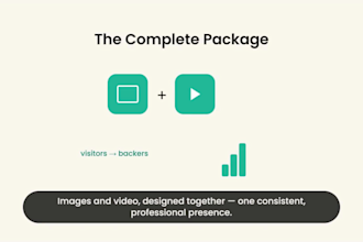 create crowdfunding campaign video and image for gofundme, kickstarter indiegogo