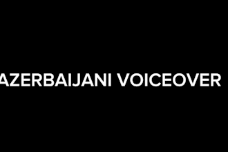 do professional azerbaijani voice over