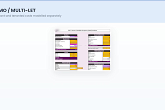 build a rental property or airbnb investment calculator in excel google sheets