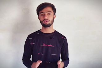 record a dynamic spokesperson video and be your professional actor, indian ugc