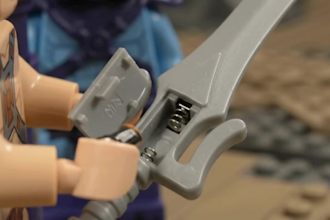 make a cinematic lego animation in 3d for your project