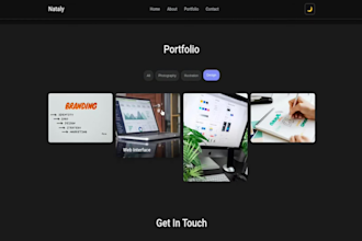do a portfolio website for you