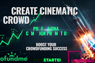 create cinematic crowdfunding and fundraising campaign video