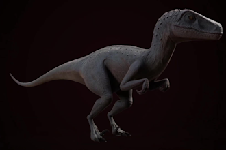 jurassic park animation,dinosaur for vr simulator,3dvelociraptor,creature design