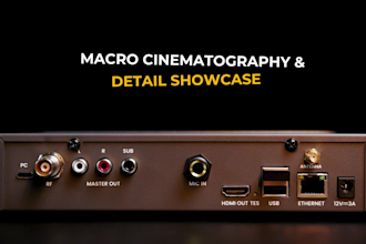 produce a commercial video for home appliances and tech