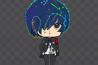 do professional 2d spine animation for your chibi characters