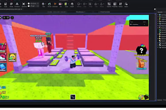 build full roblox game creation, roblox map, roblox animation, adventure map