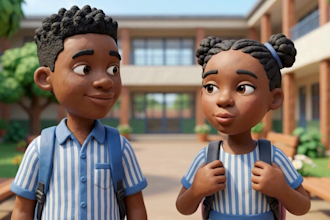 create modern 3d ai claymation video with talking characters for brands and kids