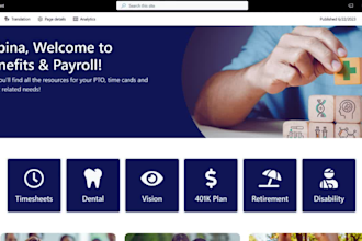 design redesign ms365 sharepoint intranet website or goggle site intranet portal