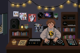design pixel custom characters sprite and high quality