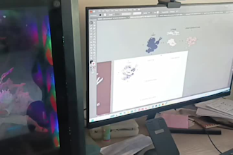 do professional color separation for screen printing