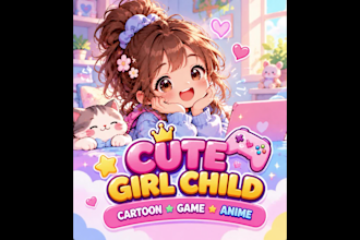 do a cute real baby girl voice over that your project needs