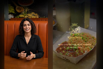 create ai spokesperson videos for restaurants and businesses