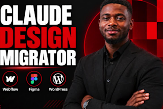 convert claude design to wordpress figma webflow claude ai website design expert