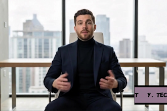 create professional ai spokesperson video, udemy course, using heygen keygen