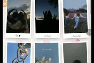 create a personalized interactive surprise website with photos, letter and music