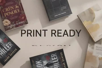 do modern book cover design, ebook cover and kindle cover for amazon KDP