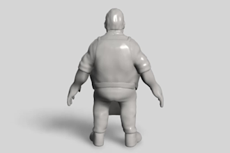 design and sculpt a stylized 3d character for your game