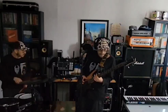 compose and record guitar,bass,drums,keyboard, ukulele,sax,vocals