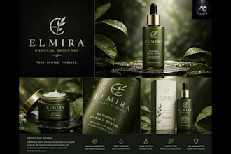 design a luxury brand logo and cinematic product visuals