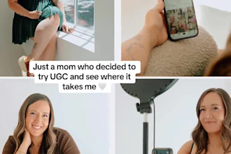 create ugc videos for lifestyle beauty motherhood fitness fashion food travel