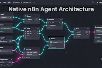 develop autonomous ai agents and workflows using n8n