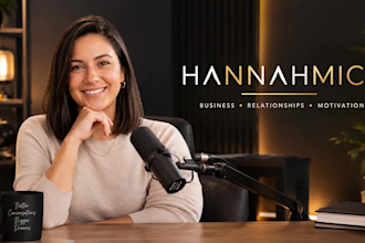 create podcast intro, outro, catchy jingle music and custom podcast branding