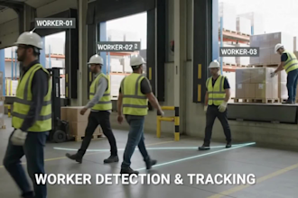 develop ppe detection, worker tracking, safety monitoring, and alerts