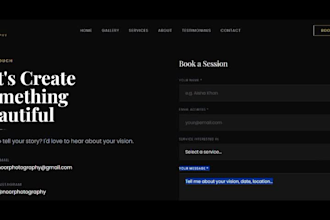 build a premium react js personal portfolio with tailwind