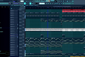 create custom electronic background music for your content