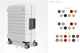 create 3d shoe render and interactive web product visualizer