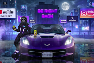 make animated background for your stream, tiktok, twitch,