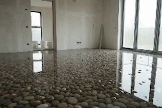 do ai transformation epoxy floor time lapse video