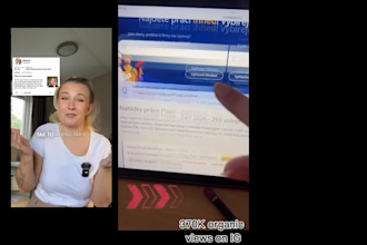 make performing czech ugc video for tt or reels