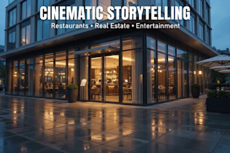 do cinematic ai videography commercial ads ai videos for your brand