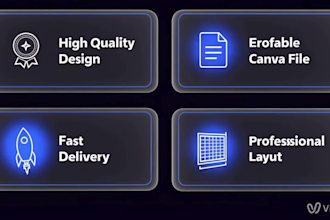 design professional canva flyers, posters and brochures