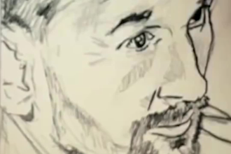 create a custom hand drawn portrait illustration