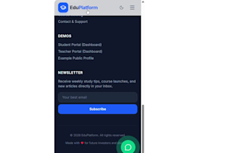 design redesign a modern full stack website or app with stunning UI and UX