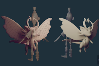 retopologize your 3d model for games and animation