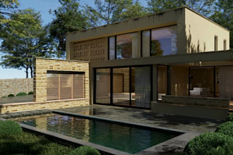 do 3d model, interior design, and realistic rendering using vray