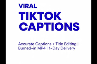 add professional subtitles and captions to videos