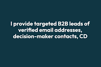 do targeted b2b lead generation for your business