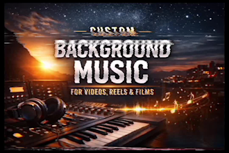 custom background music for videos