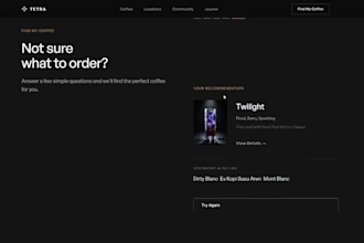 design and develop a premium website for your cafe or coffee shop